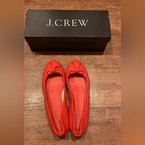 JCREW Classic Leather Ballet Flats